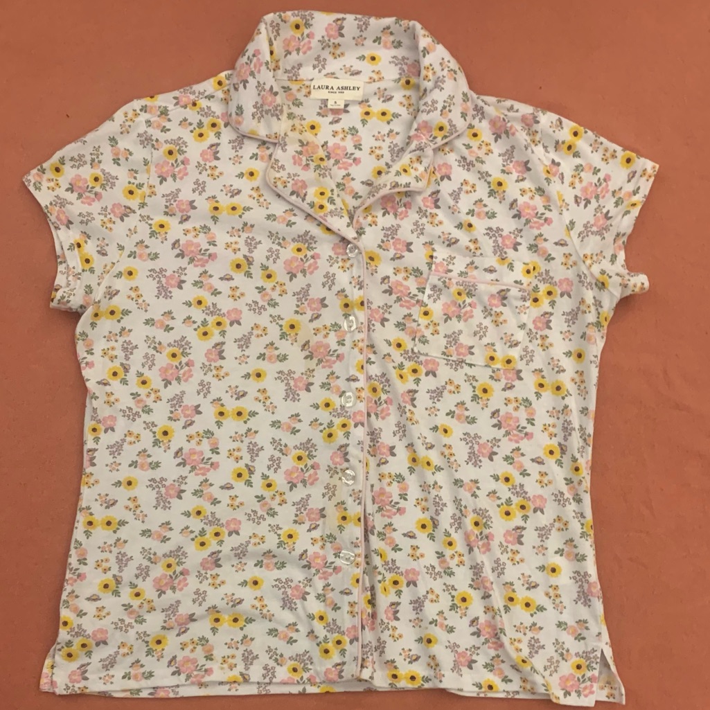 Laura Ashley Cotton/Poly Pajama Set